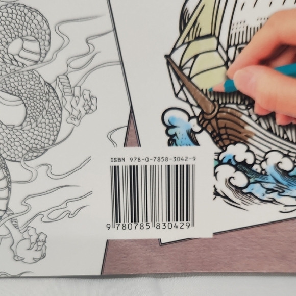 Creative Tattoo Coloring Book - Picture 3 of 3